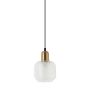 Italux LAMEZIA PND-67594-1-BRO+CL Suspension lumineuse 1x40W/E27 IP20