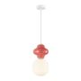 Italux Latera PND-94331-1L-RED Suspension lumineuse 1x40W/E14 IP20