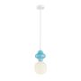Italux Latera PND-94331-1S-BLU Suspension lumineuse 1x40W/E14 IP20