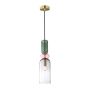 Italux Manso PND-37462D-MC-GD Suspension lumineuse 1x40W/E14 IP20