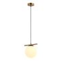 Italux MERSETA PND-463321L-BRO+W Suspension lumineuse 1x40W/E14 IP20