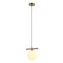 Italux MERSETA PND-463321M-BRO+W Suspension lumineuse 1x25W/G9 IP20