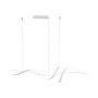 Italux Mila PND-23523-WH Suspension lumineuse 1x40W/LED 3000K|4000K|6000K 3700lm IP20