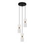 Italux Monza PND-57602-3-BK+BRO Suspension lumineuse 3x40W/E27 IP20