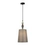 Italux Nerom PND-22374C-BK Suspension lumineuse 1x60W/E27 IP20