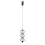 Italux Pedro PND-34405-3V-BK Suspension lumineuse 3x12W/LED 3000K 764lm IP20