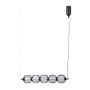 Italux Pedro PND-34405-5-BK Suspension lumineuse 5x20W/LED 3000K 793lm IP20
