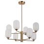 Italux PERANO PND-4215-8A-HBR-SAT Suspension lumineuse 8x5W/G9 IP20