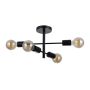 Italux PIANSI PND-4025-4-BL Suspension lumineuse 4x40W/E27 IP20
