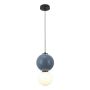 Italux Pieve PND-95221-1M-BLU Suspension lumineuse 1x6W/LED 3000K 801lm IP20