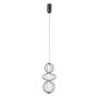 Italux Rabel PND-344221-3V-BK Suspension lumineuse 3x10W/LED 3000K 713lm IP20