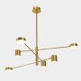 Italux REMDAL PND-16374-6-COP-GD-4K Suspension lumineuse 36W/LED 4000K 2700LM IP20