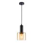 Italux SANTIA PND-65342-1-BK+AMB Suspension lumineuse 1x40W/E27 IP20