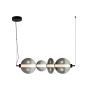 Italux Sonte PND-24352-36W-BK-SG Suspension lumineuse 1x36W/LED 3000K 4425lm IP20