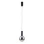 Italux Strela PND-34378-1S-BK Suspension lumineuse 1x5W/LED 3000K 459lm IP20