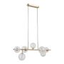 Italux Toledo PND-40717-7-HBR Suspension lumineuse 7x5W/G9 IP20