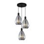 Italux Zulo PND-27812-3A-BK-SG Suspension lumineuse 3x40W/E27 IP20