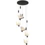 Step Into Design BEE LAMP MP0090-5 black Suspension lumineuse 5x20W/LED 3000K 1600 lm IP20