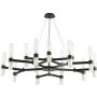Step Into Design CANDELA DN1505-15 black Lustre 30x10W/G9 IP20