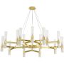 Step Into Design CANDELA DN1505-15 gold Lustre 30x20W/G9 IP20