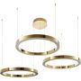 Step Into Design CIRCLE 3in1 DN924-80+80+80 gold Suspension lumineuse 3x112W/LED 3000K 10640lm IP20