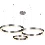 Step Into Design CIRCLE 3in1 ST-8848-40+60+60 nickel Suspension lumineuse 3x85W/LED 3000K 8075lm IP20