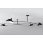 Step Into Design CRANE P8702 Lampe de plafond 2x40w/E14 IP20