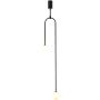 Step Into Design LOOP ST-8928S black Lampe de plafond 2x20W/G9 IP20