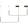 Step Into Design MINIMA MP0095-2-120 Suspension lumineuse 2x20W/LED 3000K 1600 lm x 2 IP20
