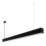 Italux TRAVERSI PRD-5470-142-BK-840-PN Suspension lumineuse 1x44W/LED 4000k 4200LM IP20