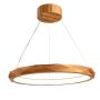 Quintiesse Angular QN-ANGULAR-RING-LED-80-TEAK Suspension lumineuse 1x29W/LED 3000K 1685lm IP20