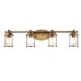 Quintiesse ASHLAND BAY QN-ASHLANDBAY4-NBR-BATH Applique murale 4x60W/E27 IP44