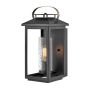 Quintiesse ATWATER QN-ATWATER-M-BK Applique murale 1x60W/E27 IP44