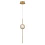Quintiesse Barletta QN-BARLETTA-1P-BG Suspension lumineuse 1x6W/LED 3000K 340lm IP20