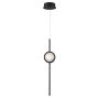 Quintiesse Barletta QN-BARLETTA-1P-BK Suspension lumineuse 1x6W/LED 3000K 340lm IP20
