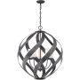 Quintiesse BLACKSMITH QN-BLACKSMITH-5P-OBK Suspension lumineuse 5x40W/E14 IP44