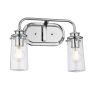 Quintiesse BRAELYN QN-BRAELYN2-PC Applique murale 2x40W/E27 IP44