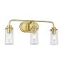 Quintiesse BRAELYN QN-BRAELYN3-BB Applique murale 3x40W/E27 IP44