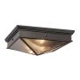 Quintiesse Cairo QN-CAIRO-F-M-UBZ-CR Plafonnier 2x40W/E27 IP20