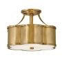 Quintiesse CHANCE QN-CHANCE-SF-S-HB Lampe de plafond 2x60W/E27