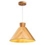 Quintiesse Conical QN-CONICAL-P-M-TEAK Suspension lumineuse 1x40W/E27 IP20