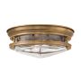 Quintiesse HADRIAN QN-HADRIAN-FS-BR-CLEAR Plafonnier 2x40W/E27 IP44