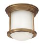 Quintiesse HADRIAN QN-HADRIAN-MINI-F-BR-OPAL Plafonnier 1x60W/E27 IP44