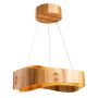 Quintiesse Horizon QN-HORIZON-RING-LED-60-TEAK Suspension lumineuse 1x43W/LED 3000K 1545lm IP20