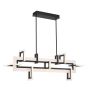 Quintiesse Inizio QN-INIZIO-LP-M-BK Lampe de plafond 1x86W/LED 3000K 3305lm IP20