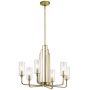 Quintiesse KIMROSE QN-KIMROSE6-BNB Lustre 6x40W/E14