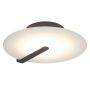Quintiesse Nuvola QN-NUVOLA-F-M-BK Plafonnier 1x18W/LED 3000K 800lm IP20