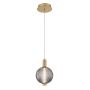 Quintiesse Palmas QN-PALMAS-1MP-BG Suspension lumineuse 1x12W/LED 3000K 791lm IP20