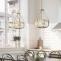 Quintiesse ROUX QN-ROUX3-NBR Suspension lumineuse 3x60W/E27