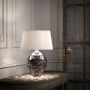 Quintiesse SAMARA QN-SAMARA-TL-PLM Lampe de table 1x60W/E27+1x7W/GU10 3000K 620LM